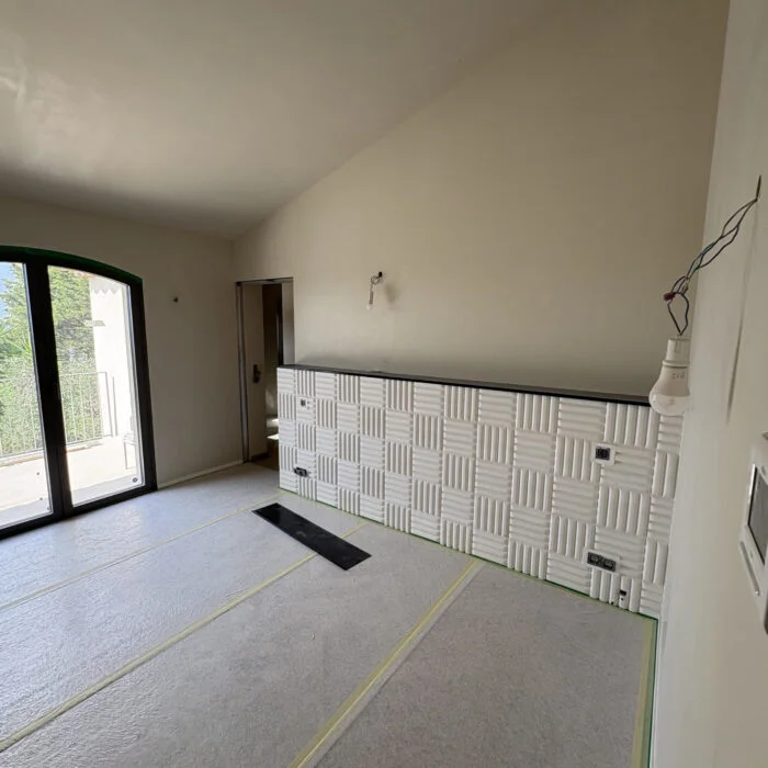 Chantier propre et protégé