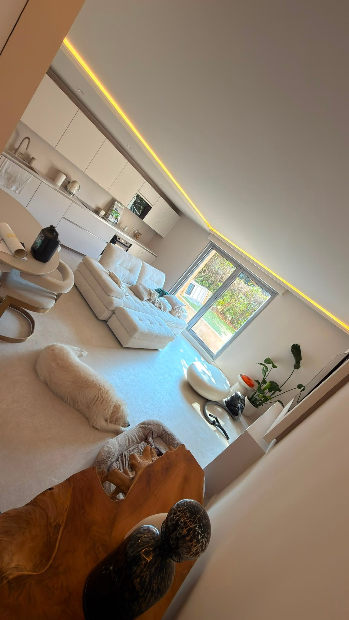 Salon, sejour et chambres : la regularite avant tout